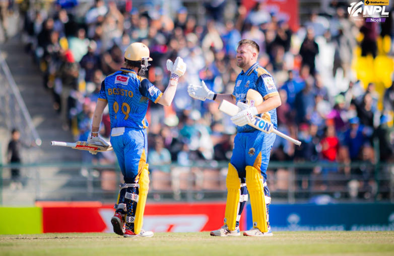 एनपीएल : चौध अर्धशतक र एक शतकको ‘रेकर्ड’