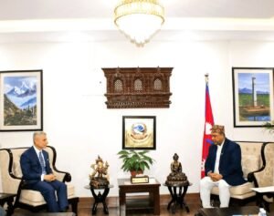 अमेरिकी सहायक विदेशमन्त्री कपुर र परराष्ट्रमन्त्री खनालबीच भेट