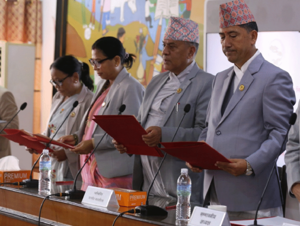 चार सांसद समिति अध्यक्षहरूले पदकै शपथ लिन्छन्