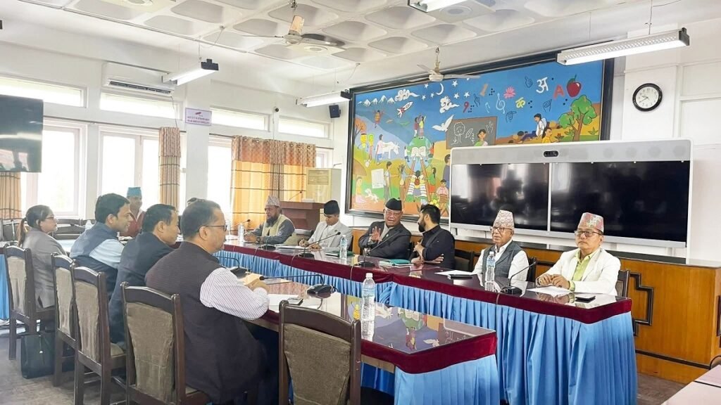 सर्वदलीय बैठक निष्कर्षविहीन