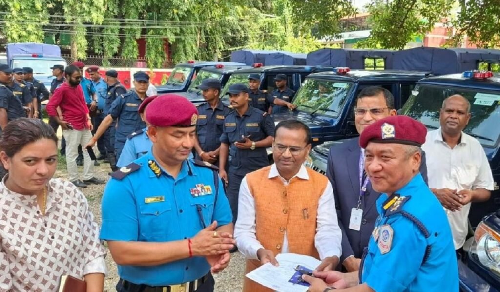 मधेश प्रदेश सरकारले प्रहरीलाई दियो सवारी साधन