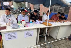 अब नुवाकोटमै डिएनए नमूना संकलन